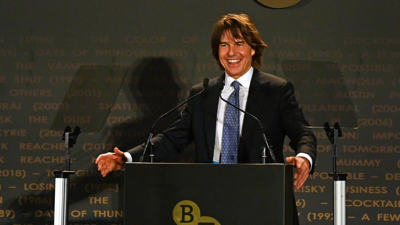 Tom Cruise honoured with British Film Institute's fellowship