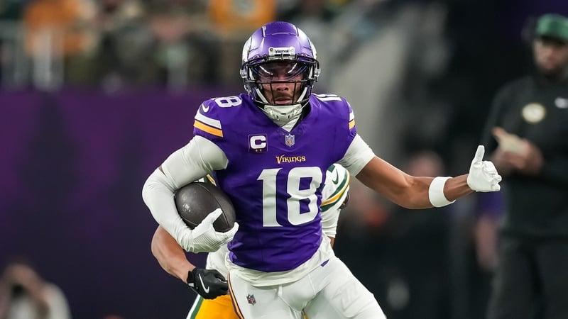 Justin Jefferson and the Minnesota Vikings are coming to Dublin