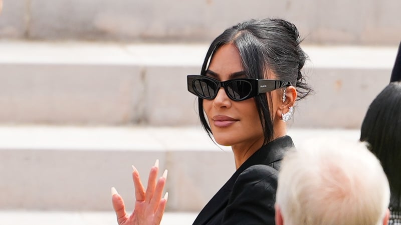 Kim Kardashian pictured at the courthouse earlier this month