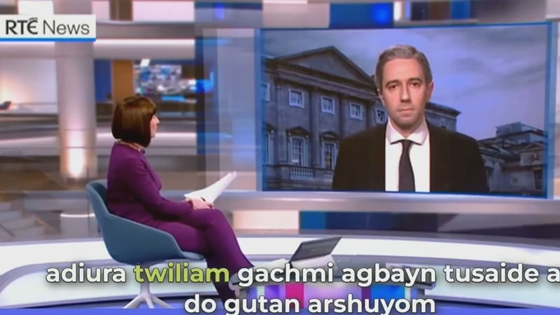 Real images from RTÉ News have been used in scam deepfake videos