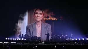 Canadian singer Celine Dion delivered a message at the Eurovision Song Contest, saying Switzerland has "always held a special place in my heart" as she spoke in French and English.