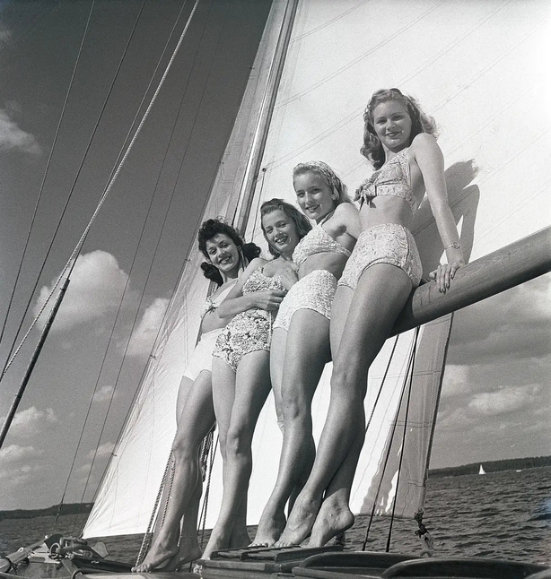 he original design of Louis Réard's bikini in 1946 (Alamy/PA)