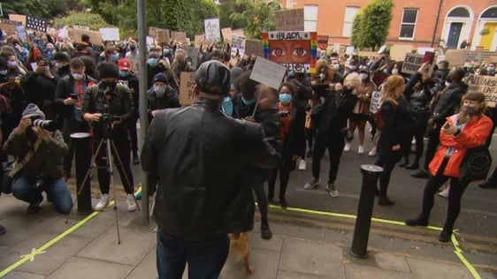 Black Lives Matter demonstration in Dublin (2020)