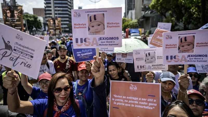 The separation of Maikelys Antonella Espinoza Bernal from her parents caused an outcry in Venezuela