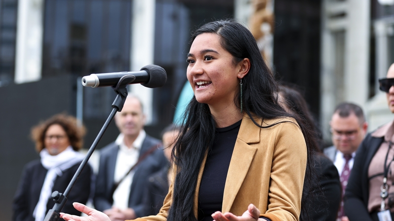 Maori Party MP Hana-Rawhiti Maipi-Clarke derailed parliament in November when she ripped a copy of the proposed laws in half while performing a spirited traditional chant