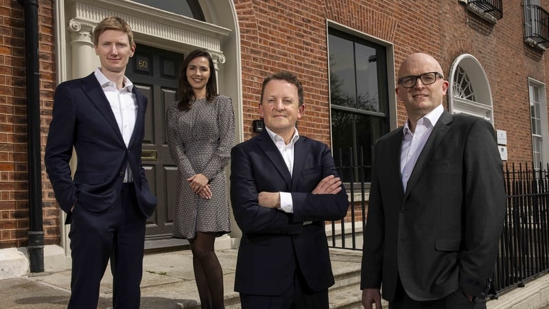 Adam Crinion and Aoife McAdam of BGF with Declan Dolan and Eamonn Garvey of Ecovis DCA.