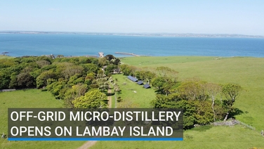 Off-grid micro-distillery opens on Lambay Island