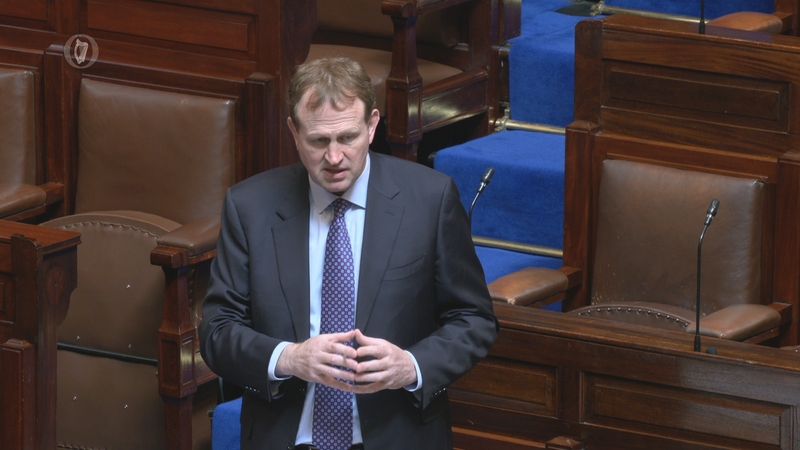 Minister for Justice Jim O'Callaghan said addressing overcrowding in prisons is a priority for him