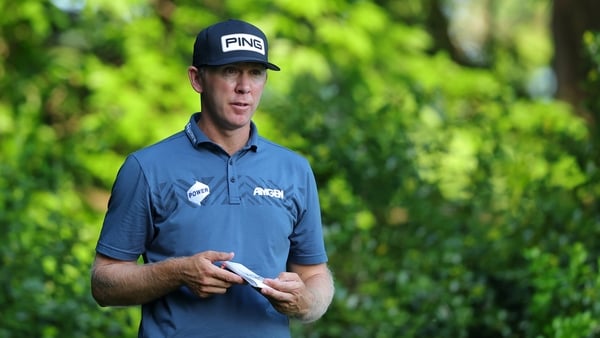CHARLOTTE, NORTH CAROLINA - MAY 15: Seamus Power of Ireland looks over an upcoming tee shot on the 12th hole during the first round of the PGA Championship at Quail Hollow Country Club on May 15, 2025 in Charlotte, North Carolina. (Photo by Kevin C. Cox/G