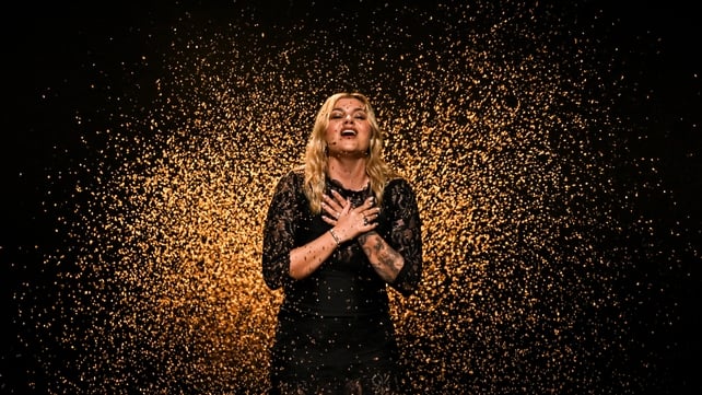 France's Louane let her voice take centre stage for her emotional rendition of maman.