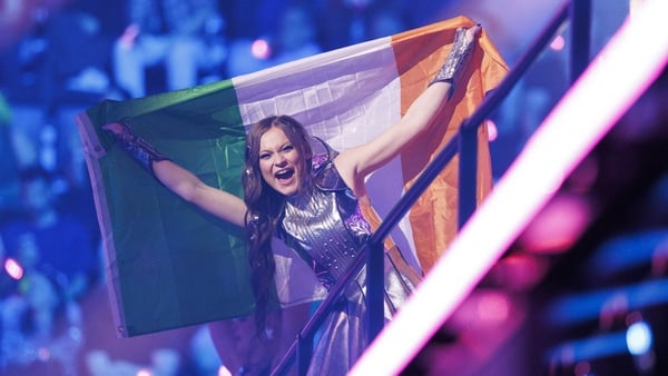 EMMY flying the flag for Ireland - but it wasn't to be as Ireland bow out.