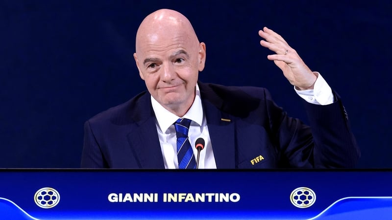 FIFA President Gianni Infantino