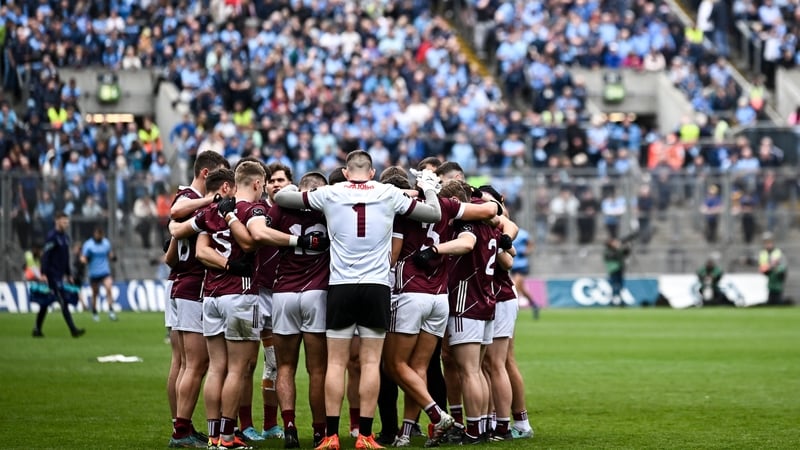 The Galway team ahead of their 2024 All-Ireland quarter-final win over Dublin
