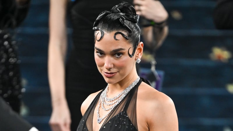 Dua Lipa - With an estimated fortune of £115 million, the Anglo-Albanian singer, whose album Radical Optimism topped the charts, ranks 34th in the 40 Under 40 category