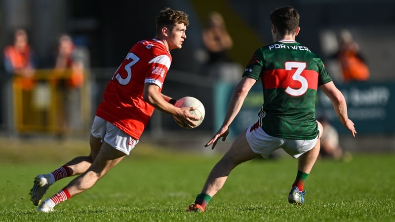 Adam Gillespie (L) was the matchwinner for Louth