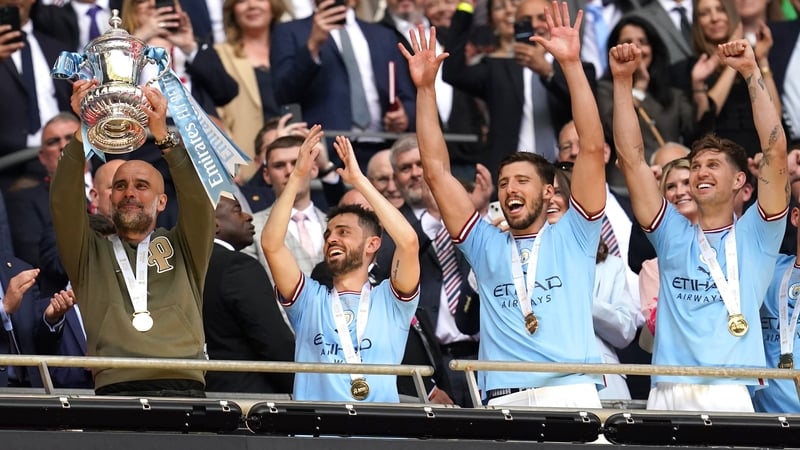 Manchester City won the FA Cup in 2023 and 2019 under Pep Guardiola