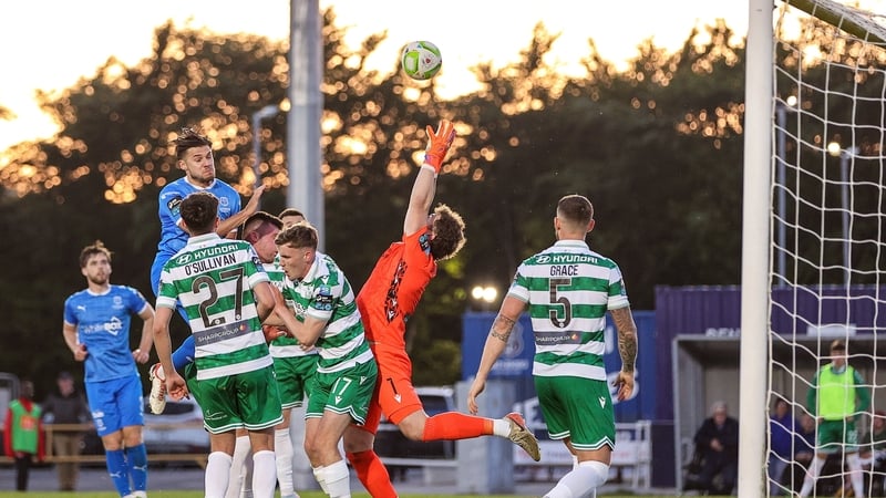 The alleged incident took place during the match between Waterford and Shamrock Rovers and RSC