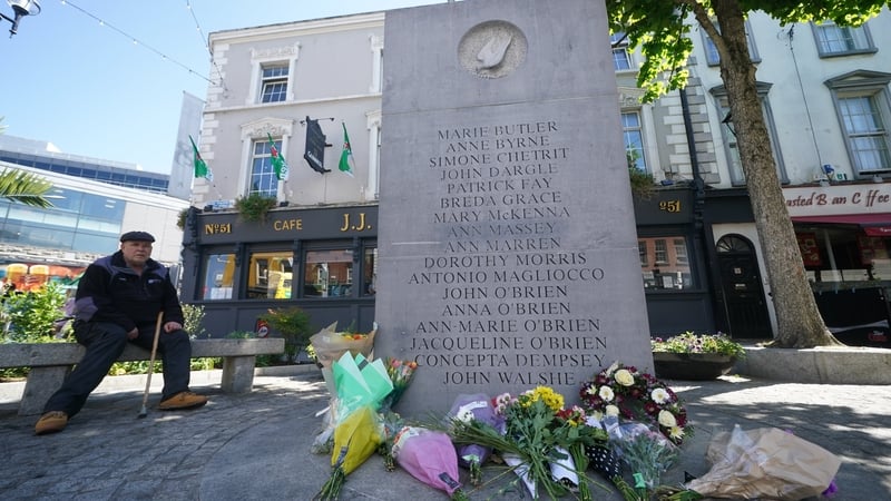 The anniversary was marked with a service at a memorial to the bombings on Talbot Street in Dublin