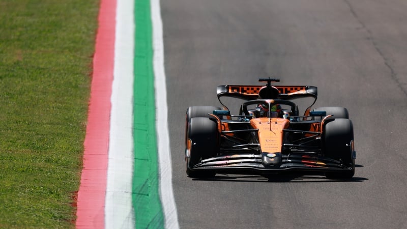 Oscar Piastri took pole in Imola