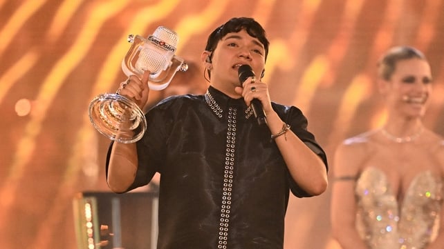 After being announced as the winner of the 69th Eurovision Song Contest, Austrian singer JJ tearfully accepted his award saying: "Thank you so much for making my dreams come true."