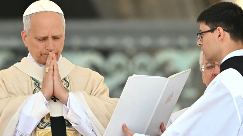 Pope Leo XIV set the tone for his papacy with a call to stop exploiting nature and marginalising the poor