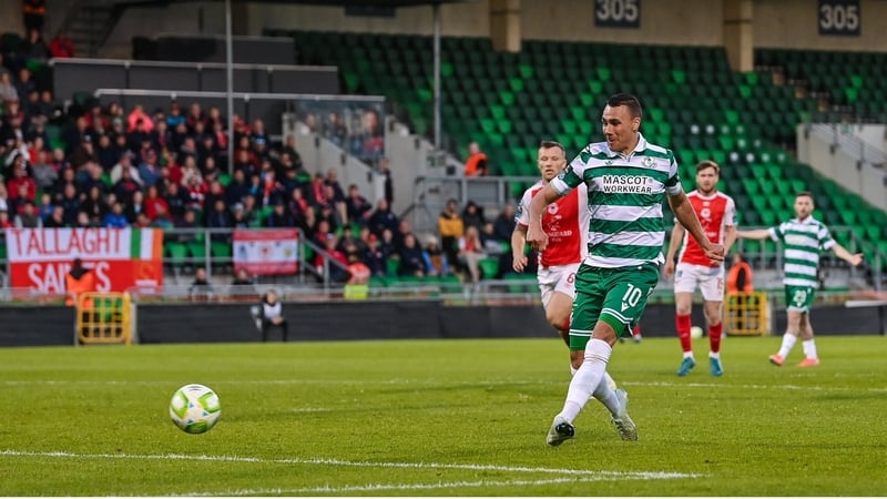 Graham Burke scored twice to take his Rovers goal tally up to 88