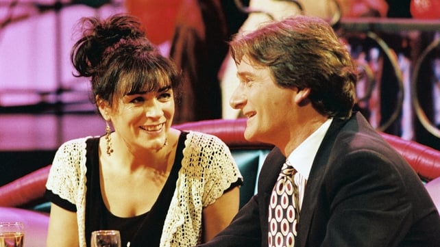 Mary Black and Lord Henry Mount Charles on RTÉ's The Birthday Show, 1994. RTÉ Photographic Archive.