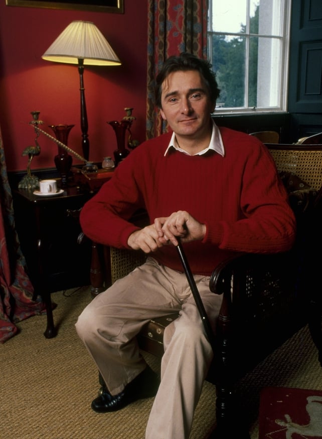 Lord Henry Mount Charles pictured at home, 1998. RTÉ Photographic Archive.