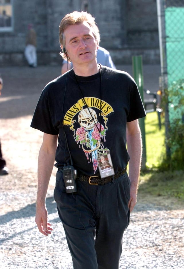 Lord Henry Mount Charles before the Madonna concert at Slane Castle, 2004. PA Images.