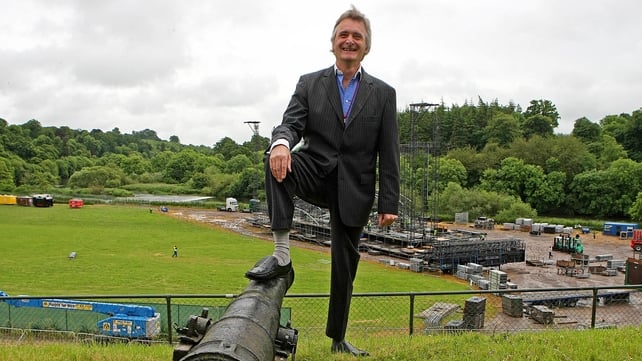 Lord Henry Mount Charles on the grounds of Slane Castle, 2009. PA Images.