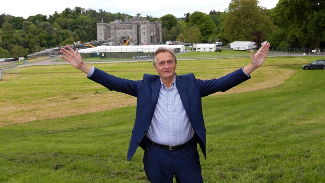 Lord Henry Mount Charles at Slane Castle, 2021. PA Images.