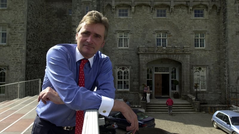 Lord Henry Mount Charles 1951-2025. Pictured celebrating 21 years of concerts at Slane in 2002. Rolling News.