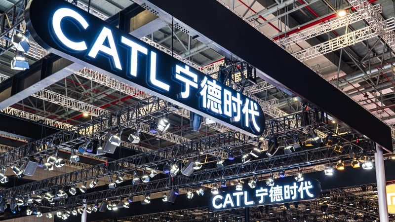 Shares in Chinese EV battery giant CATL closed 16% higher on their Hong Kong debut today