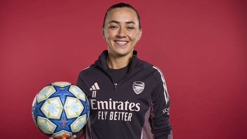 Katie McCabe is aiming to become the fourth Irish player to win the Champions League with Arsenal