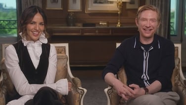 Domhnall Gleeson and Eiza González search for The Fountain of Youth