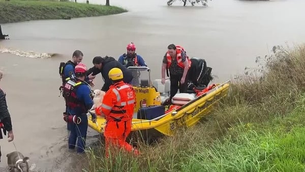 Storms have already dumped more than four months' of rain in just two days in parts of New South Wales