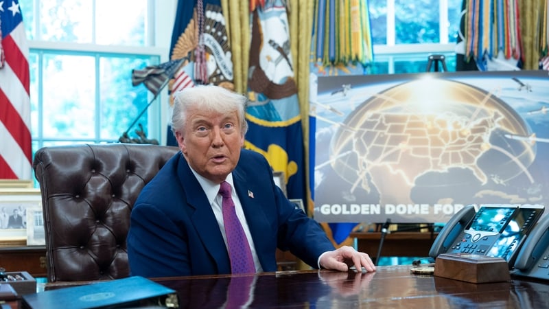 Donald Trump said the defence shield should be operational by the end of his term in January 2029