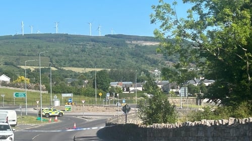 The incident occurred on the N87 near Black Ridge roundabout at around 7.15pm