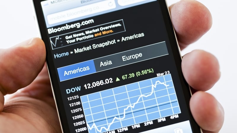 The Bloomberg terminal provides live pricing of company stocks, currencies, commodities, bonds and other financial instruments