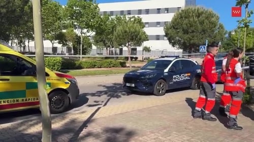 The shooting occurred near the American School of Madrid