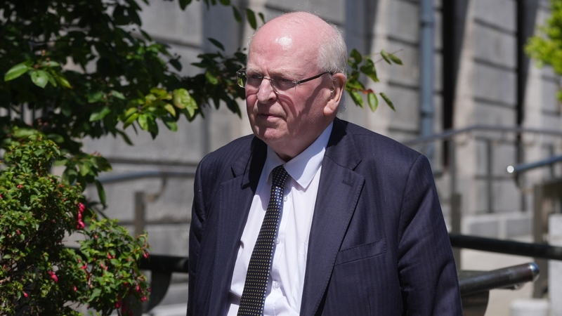 Independent Senator Michael McDowell gave evidence in a defamation case Gerry Adams has taken against the BBC