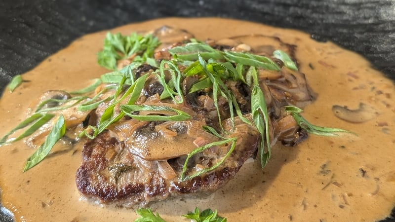 This saucy steak dish is rich and comforting.