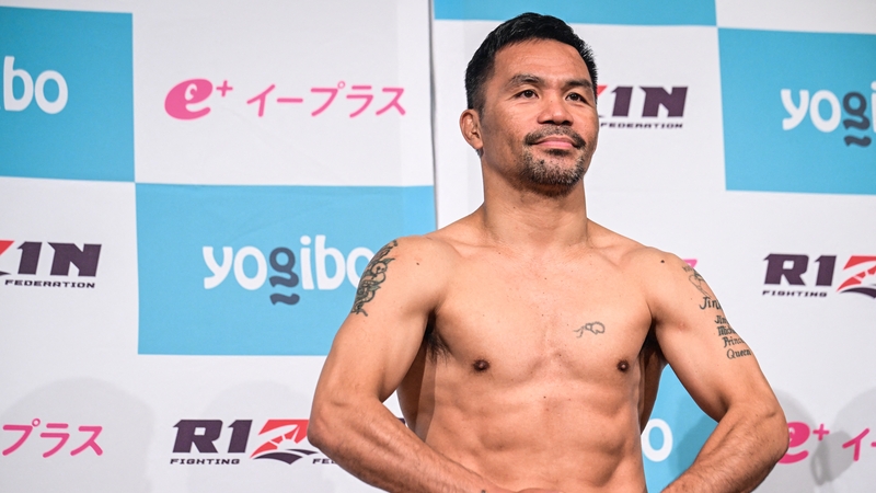 Manny Pacquiao: 'I'm back'