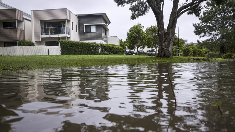 The storms have already pummelled parts of New South Wales with more than four months' of rain