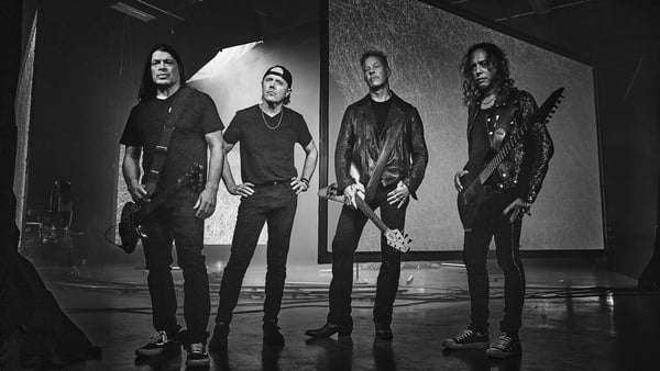 Metallica to play Dublin's Aviva Stadium on 19 and 21 June, 2026