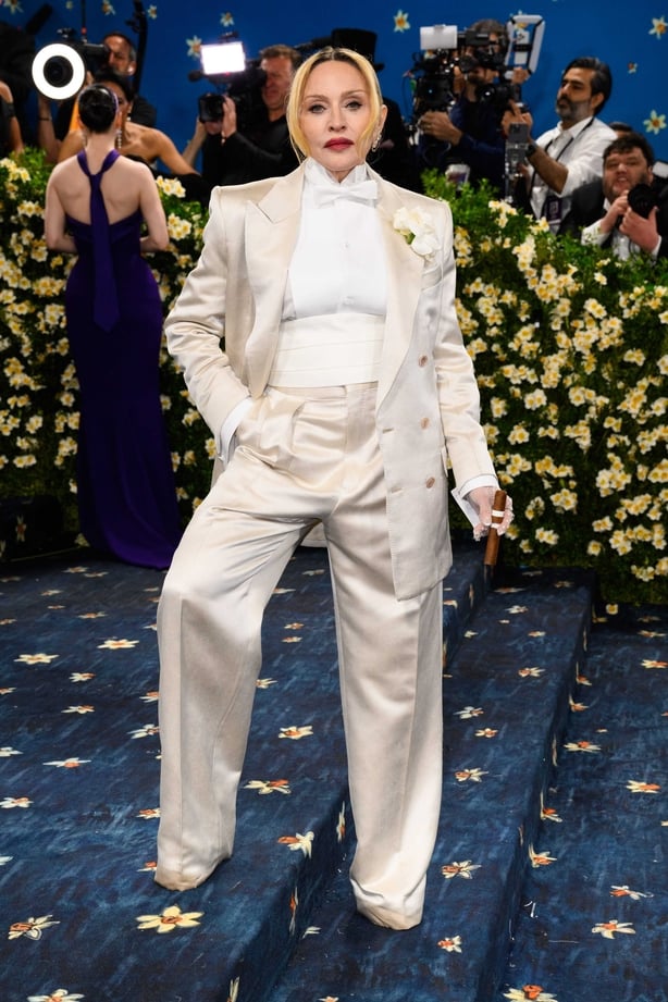 Madonna attending the Metropolitan Museum of Art Costume Institute Benefit Gala 2025 in New York, USA. Picture date: Monday May 5, 2025.