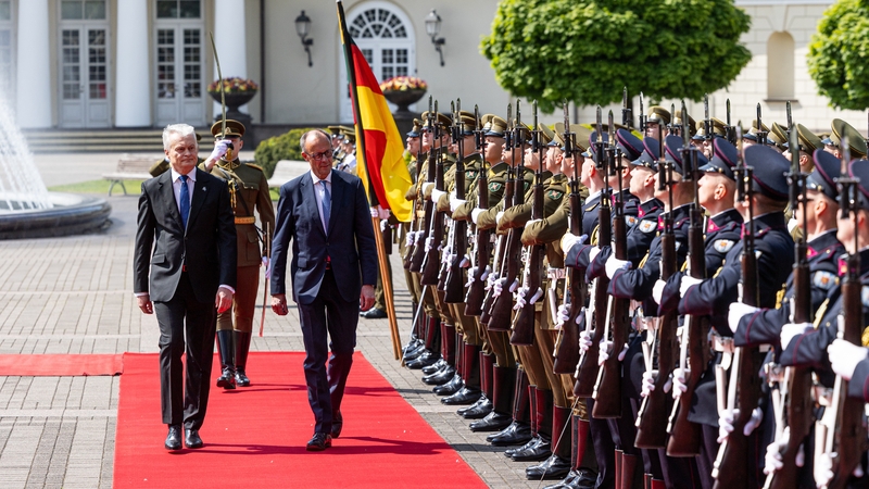 The German deployment is aimed at deterring potential Russian aggression towards Lithuania