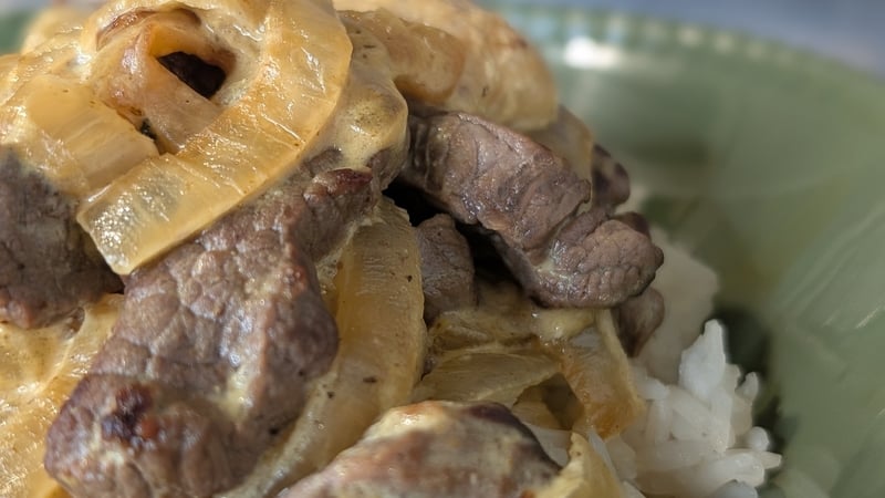 Paul Flynn's beef stroganoff: Today