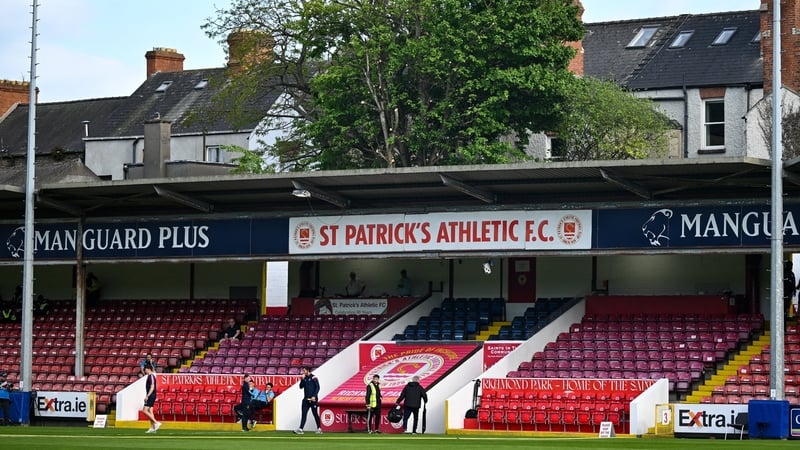 St Patrick's Athletic have been given a suspensed partial stadium closure