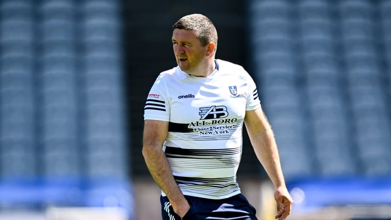 Monaghan manager Arthur Hughes